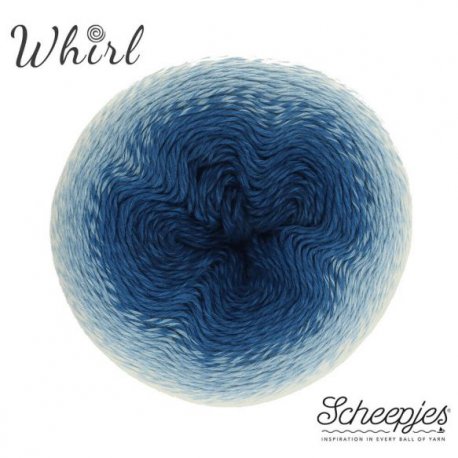 Whirl Scheepjeswol Blauw 553 Indigo Plane