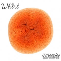 Whirl Scheepjeswol Oranje 554 Tangerine Tambourine