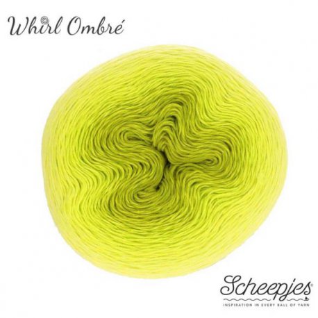 Whirl Scheepjeswol geel 563 Citrus Squeeze