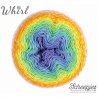 Whirl Scheepjeswol Blauw Geel Oranje 760 Cotton Candy Man
