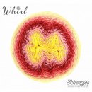 Whirl Scheepjeswol Rood geel Roze 763 Fruity 'o' Tutty