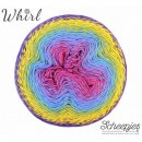 Whirl Scheepjeswol Blauw geel Roze 765 Lemon Cassis Cream