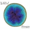 Whirl Scheepjeswol Groen Blauw Paars 769 Blackberry Mint Chip