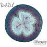 Whirl Scheepjeswol Groen Blauw Paars 773 Blackcurrant Squeeze Me