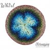 Whirl Scheepjeswol Groen Blauw Bruin 774 Salted Caramel Matcha