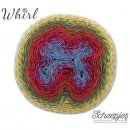 Whirl Scheepjeswol Rood Groen Geel 782 Rhubarb Bumble