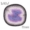 Whirl Scheepjeswol Paars Zwart 786 Dark Grape Squish