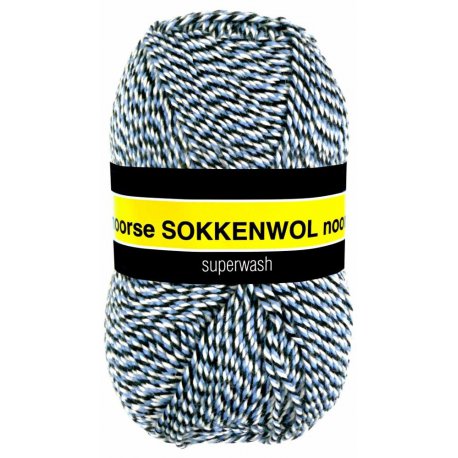 Noorse Sokkenwol. Pendikte 3-4 mm. Kleur 6846. Scheepjeswol.
