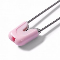 Prym Babyveiligheidsspeld roestvrij staal 55mm roze