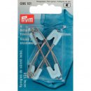 5x4stuks Prym Babyveiligheidsspeld roestvrij staal 55mm blauw
