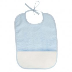 Slabbetje met aidaband  10009 Blauw 1-542