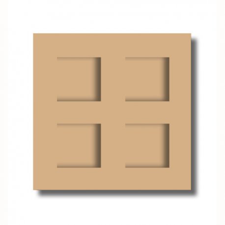 MDF Fotolijst 22x22cm