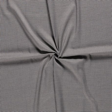 Pied de Poule klein Stretch 05248 zwart 069