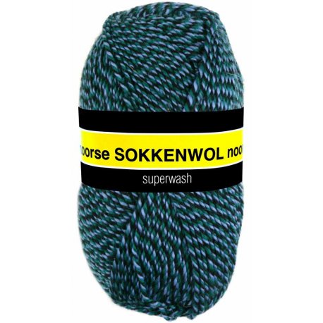 Noorse Sokkenwol. Pendikte 3-4 mm. Kleur 6852. Scheepjeswol.