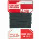 Rode kaart elastiek 10mm - 5m in wit of zwart
