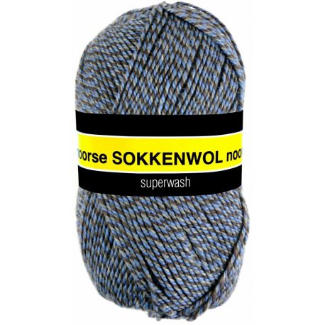 Noorse Sokkenwol. Pendikte 3-4 mm. Kleur 6855. Scheepjeswol.
