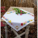 Aida tafelkleed kit Kleurige bloemen  PN-0183789
