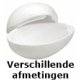 Styropor eieren 2-delig Verschillende afmetingen