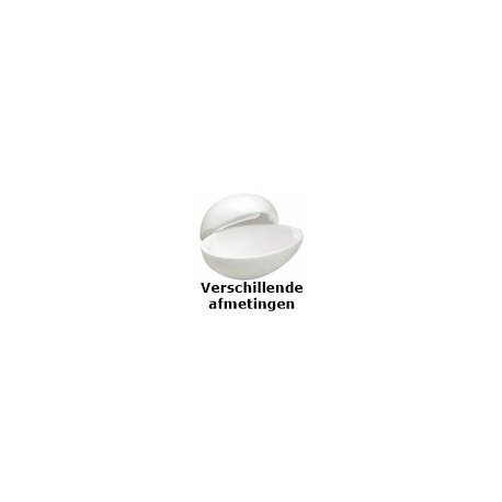 Styropor eieren 2-delig Verschillende afmetingen