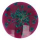 Knoop bloem maat 40 - 25.00mm Groen Paars 793