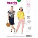 Burda 6243 Shirt van viscose, katoen of zijde