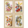 Miniatuur kit 4 Seizoenen set van 4  PN-0147602