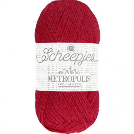 Scheepjes Metropolis Rood 058 Bordeaux