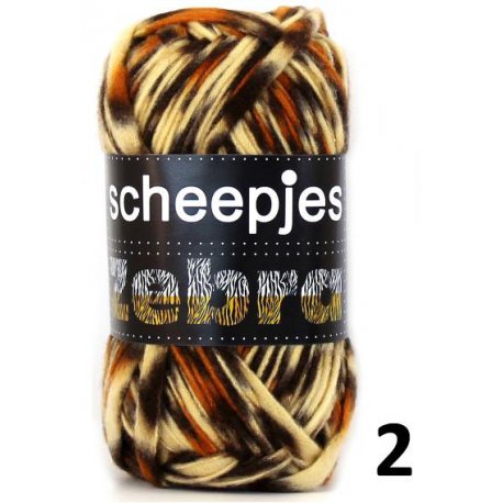 Zebra Bruin Scheepjeswol