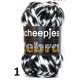 Zebra Zwart Scheepjeswol