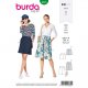 Burda 6235 Rokken van Katoen, Piquee of lichte wol