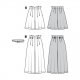 Burda 6226 Broeken van viscose, crepe, katoen of linnen