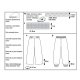Burda 6283 broeken van crepe, katoen of viscose