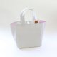 Cohana Washi projecttas handgeverfd 22x22x12cm roze