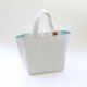 Cohana Washi projecttas handgeverfd 22x22x12cm groen