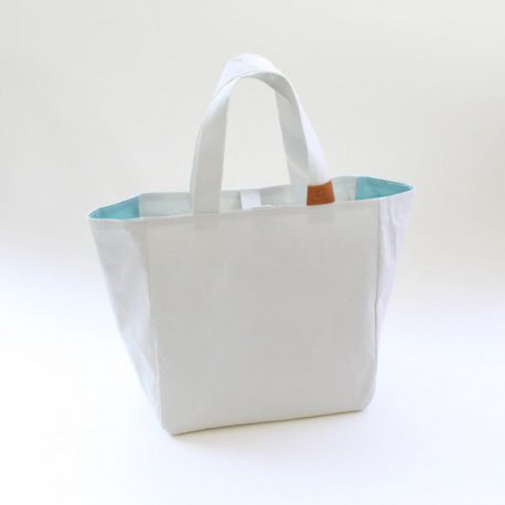 Cohana Washi projecttas handgeverfd 22x22x12cm groen
