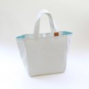 Cohana Washi projecttas handgeverfd 22x22x12cm groen