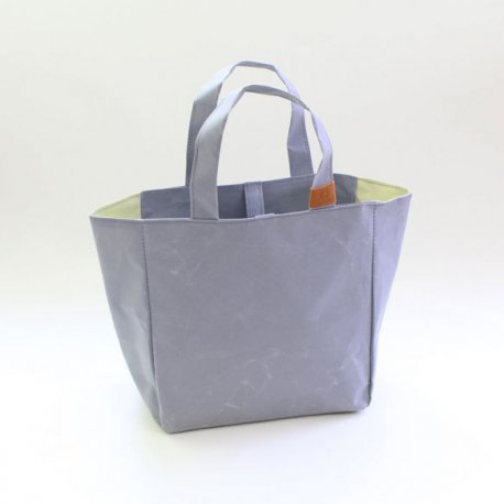 Cohana Washi projecttas handgeverfd 22x22x12cm geel