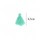 Kwastjes mat 4,5cm lang  79720 Turquoise 325