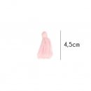 Kwastjes mat 4,5cm lang  79717 lichtroze 749