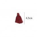 Kwastjes mat 4,5cm lang  79714 Bordeaux 750
