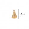 20x Kwastjes mat 4,5cm lang  79713 beige 886