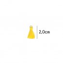 Kwastje glans met ring 2,0cm lang 79760 oker 645