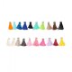 Kwastje glans met ring 2,0cm lang  79757 roze 776