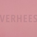 Poplin Katoen met kleine stipjes 04948 V Blush 031