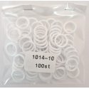 100x Ring Plastic Wit 6-8-10-12-20 mm