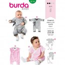 Burda 9314 Rompers van tricot/jersey