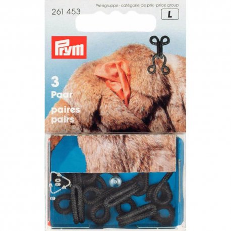 PRYM BONTHAKEN EN BONTOGEN ZWART 261.453