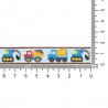 20 mtr GEWEVEN BAND TRUCKS 16MM 65877-01 Rood, Blauw, Geel