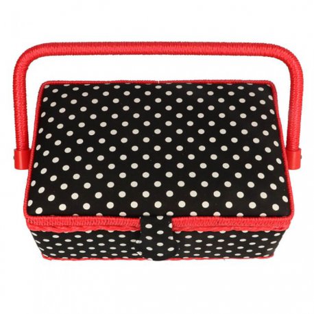 PRYM POLKA NAAIMAND S ZWART-WIT