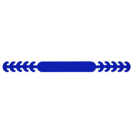 SILICONEN OORBESCHERMERS MONDKAPJE BLAUW